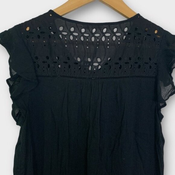 NWT GAP Flutter Sleeve Boho Top - Picture 5 of 8